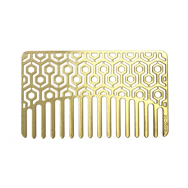 Go Comb Brass Hexagon - Hairsale.se
