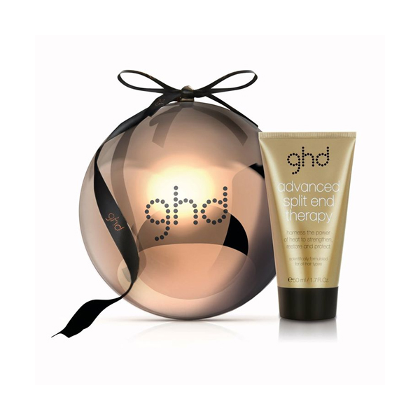 GHD Copper Luxe Collection Split End Therapy Bauble Gift Set - Hairsale.se