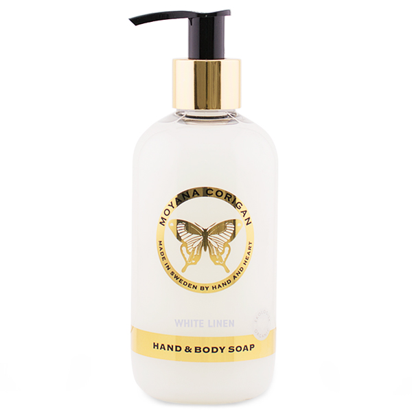 Moyana Corigan Hand & Body SOAP - White Linen - Hairsale.se