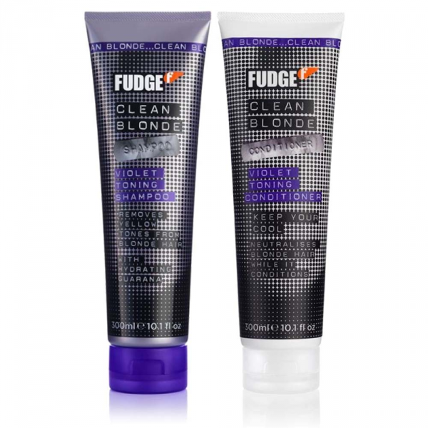 Fudge Clean Blonde Shampoo + Conditioner DUO - Hairsale.se