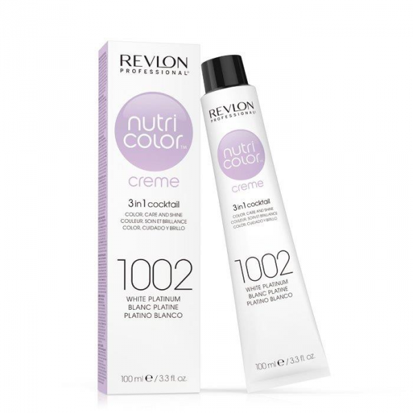 Revlon Nutri Color Creme 1002 White Platinum 100ml - Hairsale.se