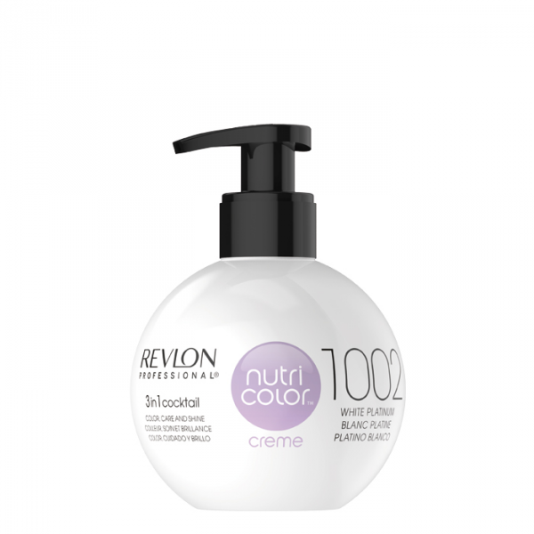 Revlon Nutri Color Creme 1002 White Platinum 270ml - Hairsale.se