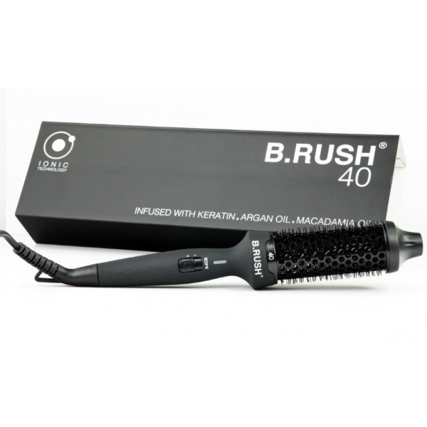 B.RUSH Keratin Oil-infused Hotbrush 40mm - Hairsale.se