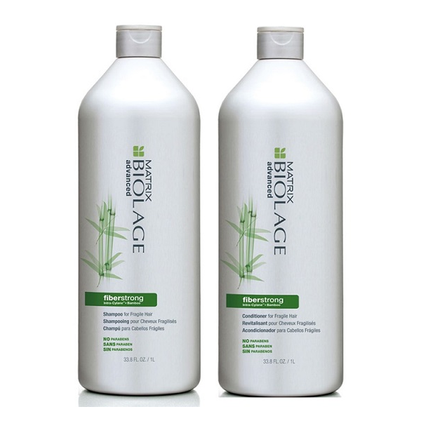 Matrix Biolage FiberStrong Shampoo + Conditioner 1L+1L - Hairsale.se