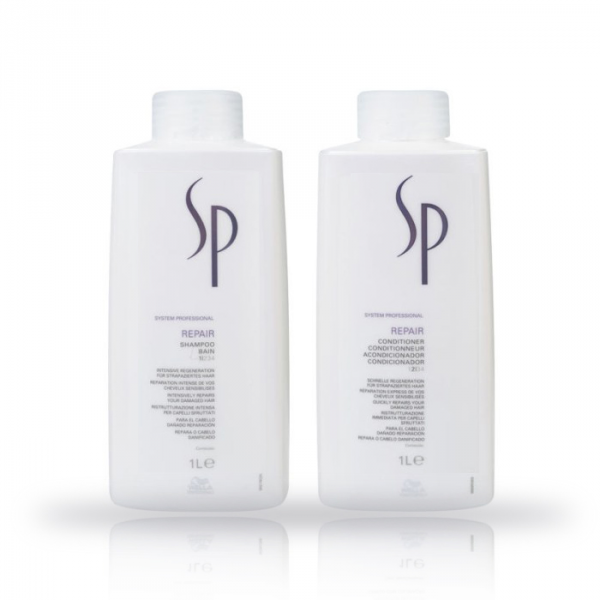 Wella Sp Repair Shampoo & Conditioner 1000ml - Hairsale.se