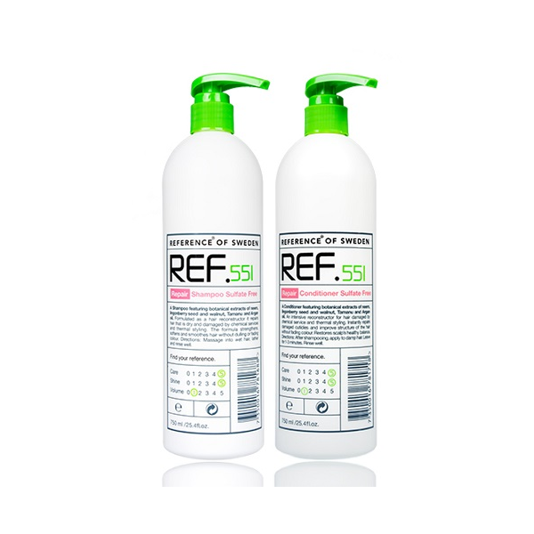 REF. Repair Shampoo Conditioner 551 750ml x2 - Hairsale.se