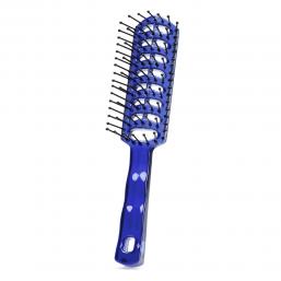 Bravehead vented brush, lätt fönborste, transparent blå - Hairsale.se