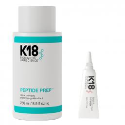 K18 Peptide Prep Detox Shampoo + K18 5 ml Repair Hair Mask - Hairsale.se