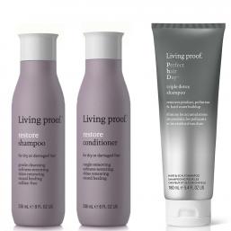 Living Proof Restore DUO + Triple Detox på köpet - Hairsale.se