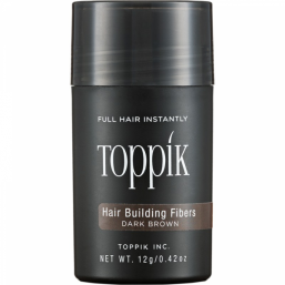 Toppik Hair Building Fibers - Mörkbrun 12g - Hairsale.se