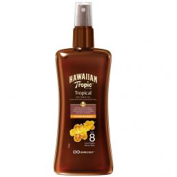 Hawaiian Tropic Dry Spray Oil SPF 8, 200ml - Hairsale.se