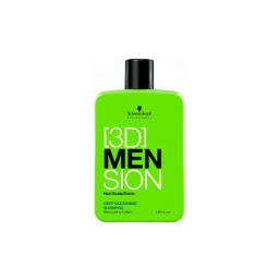 Schwarzkopf 3D MEN Deep Cleansing Shampoo 250ml - Hairsale.se