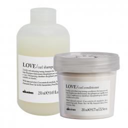 Davines Essential Love Curl DUO Shampoo+Conditioner - Hairsale.se