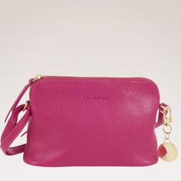 Ulrika Design Leather Handbag, Pink - Hairsale.se