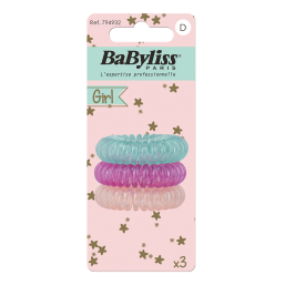 BaByliss Spiralsnodd Kids, 3st - Hairsale.se