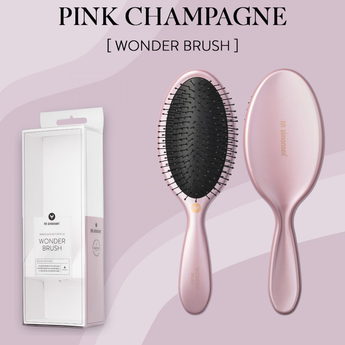 HH Simonsen Wonder Brush - Pink Champagne - Hairsale.se