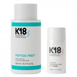 K18 Leave in Mask 50 ml + K18 Detox Shampoo 250ml DUO - Hairsale.se