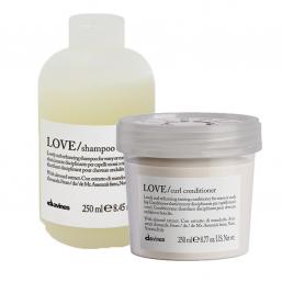 Davines Essential Love Curl DUO Shampoo+Conditioner - Hairsale.se