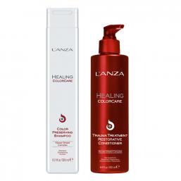 Lanza Healing Color Shampoo & Trauma Treatment Conditioner Duo - Hairsale.se