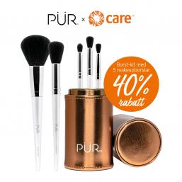 PüR Makeup Borst-set med lyxigt etui - Hairsale.se