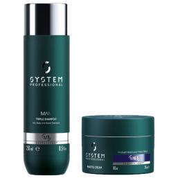 SYSTEM Man Shampoo + Styling DUO - Hairsale.se