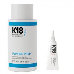 K18 Peptide Prep pH Maintenance Shampoo + K18 Repair Hair Mask 5 ml - Hairsale.se