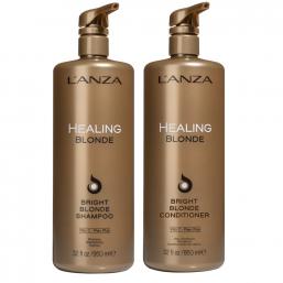 Lanza Healing Bright Blonde Shampoo + Conditioner XL DUO - Hairsale.se