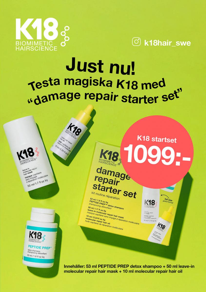 K18 Damage Repair Starter Kit - Hairsale.se
