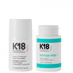 K18 Leave in Mask 15 ml + K18 Detox Shampoo 53ml DUO - Hairsale.se