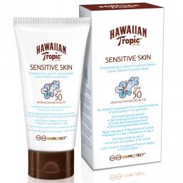 Hawaiian Tropic Sensitive Sun Lotion SPF50, 90ml - Hairsale.se