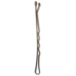 Hair grips Brown 59mm - ca 200pc - Hairsale.se