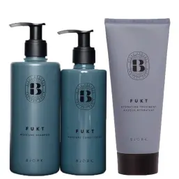 Björk Fukt Shampoo + Balsam + Inpackning TRIO - Hairsale.se