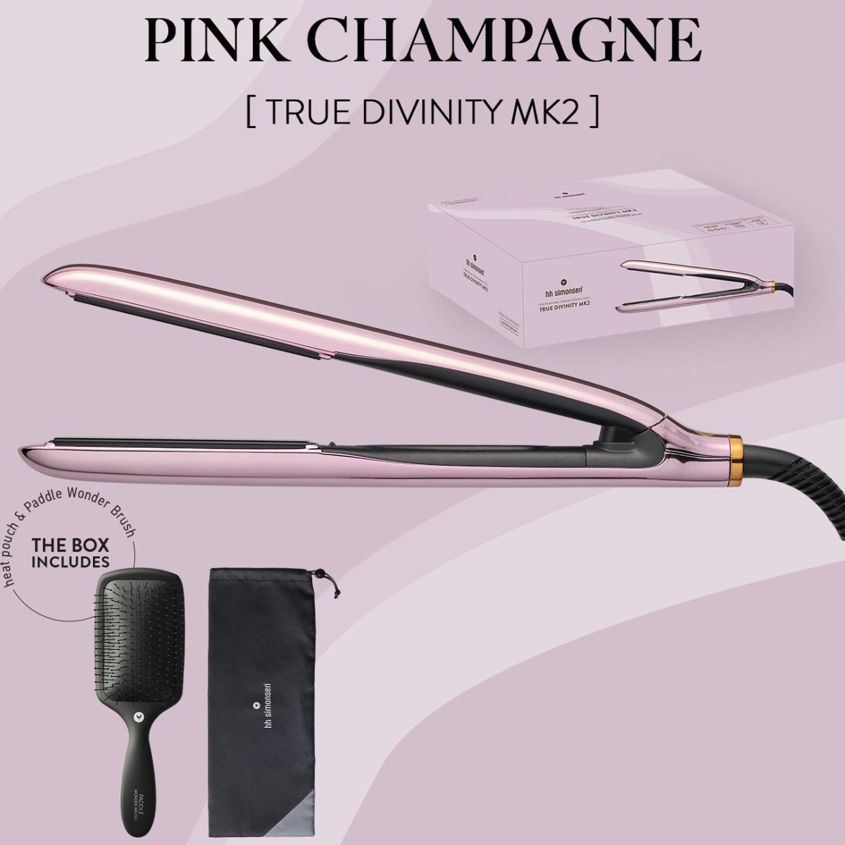 HH Simonsen True Divinity MK2 Plattång - Pink Champagne - Hairsale.se