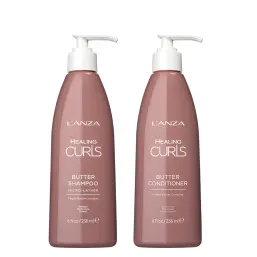 Lanza Healing Curls Butter Shampoo + Conditioner DUO - Hairsale.se