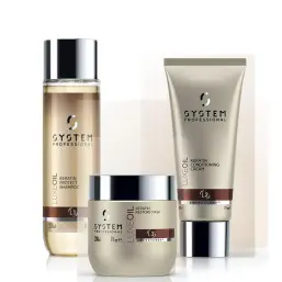 SYSTEM Luxe Oil Keratin TRIO Shampoo + Conditioner + Mask - Hairsale.se