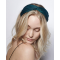 Pieces By Bonbon Ebba Headband Green - Hairsale.se
