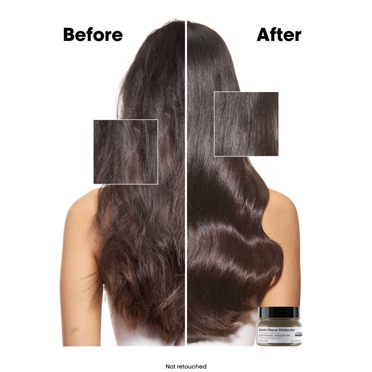 Loreal Absolut Repair Molecular Rinse-Off Mask, 250ml - Hairsale.se