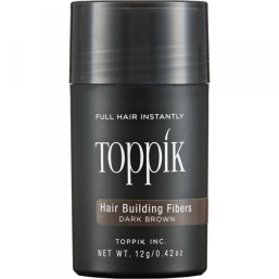 Toppik Hair Building Fibers - Mörkbrun 12g - Hairsale.se