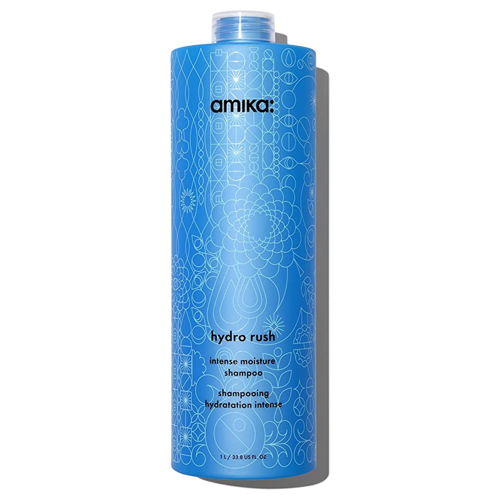 Amika Hydro Rush Intense Moisture Shampoo, 1000ml