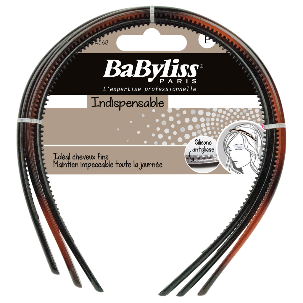 BaByliss Diadem Anti-glid 3-pack - Hairsale.se