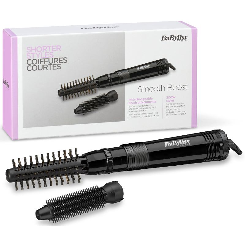 BaByliss Smooth Boost 300w Styler - Varmluftsborste - Hairsale.se