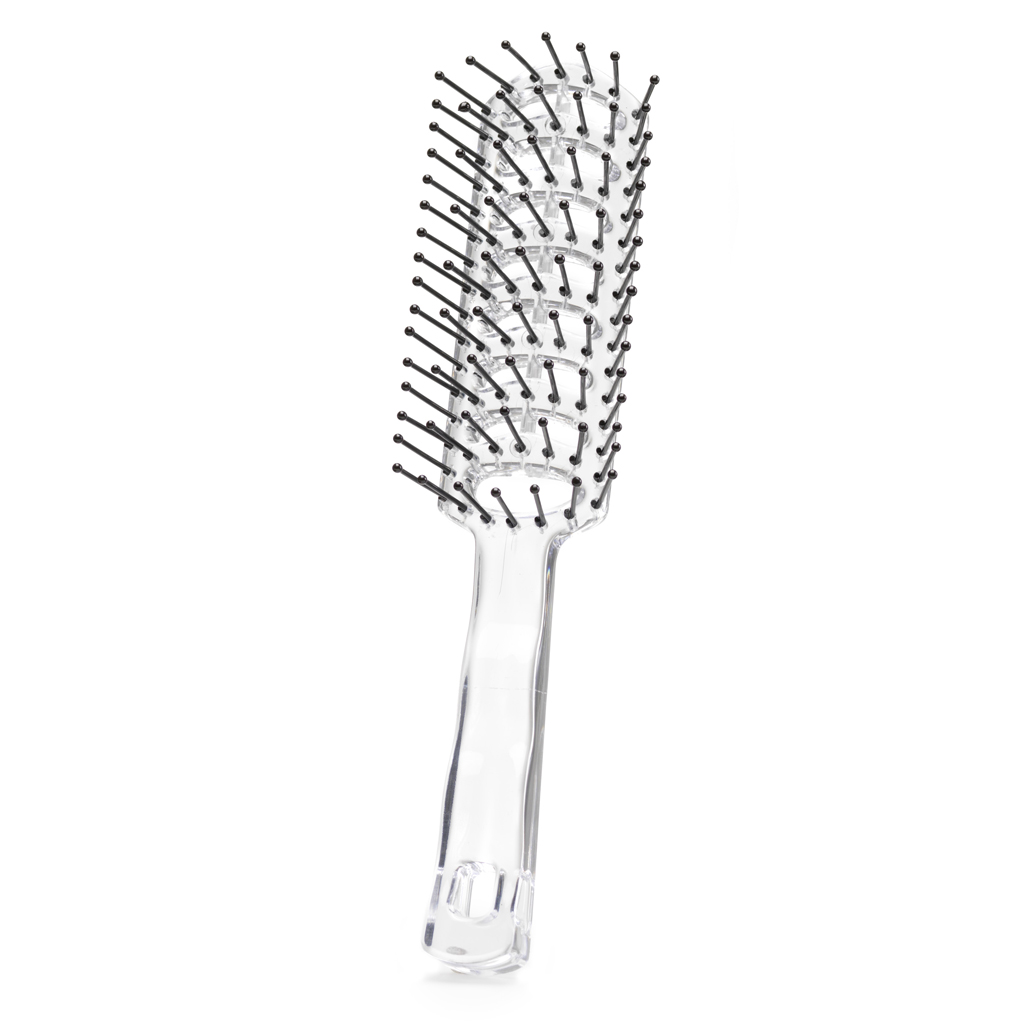 Bravehead vented brush, ltt fnborste, transparent - Hairsale.se