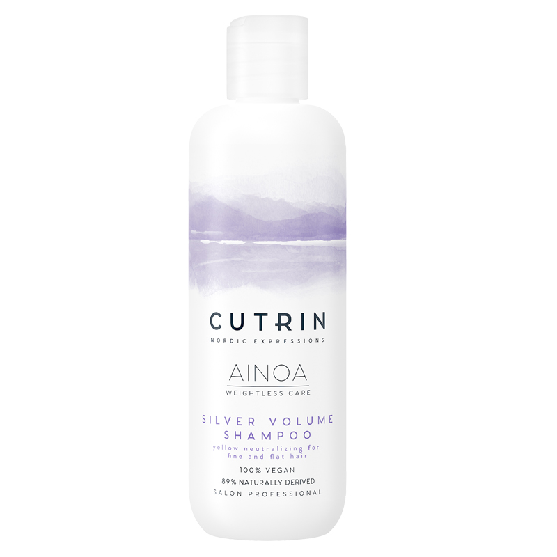Cutrin AINOA Silver Volume Shampoo, 300ml - Hairsale.se