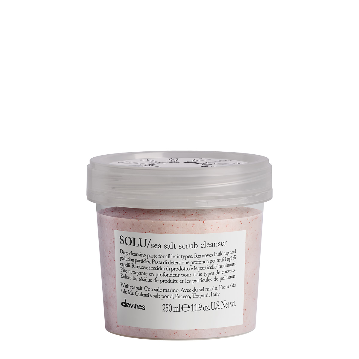 Davines Essential SOLU Sea Salt Scrub Cleanser