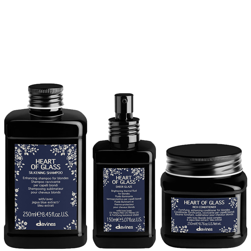 Davines Heart of Glass TRIO - Shampoo p kpet - Hairsale.se