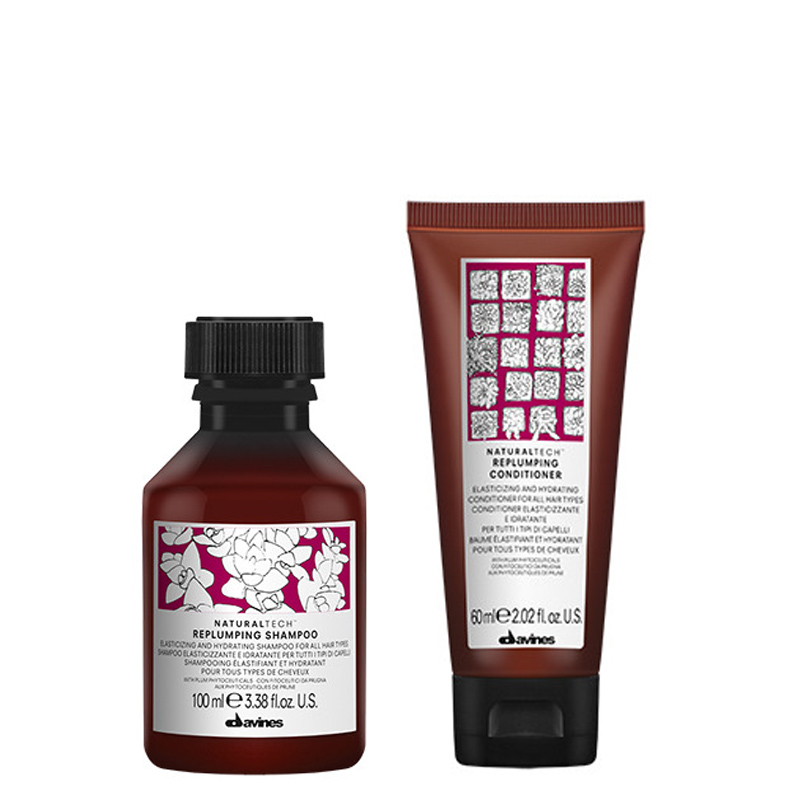 Davines Naturaltech Replumping DUO Travelsize - Hairsale.se