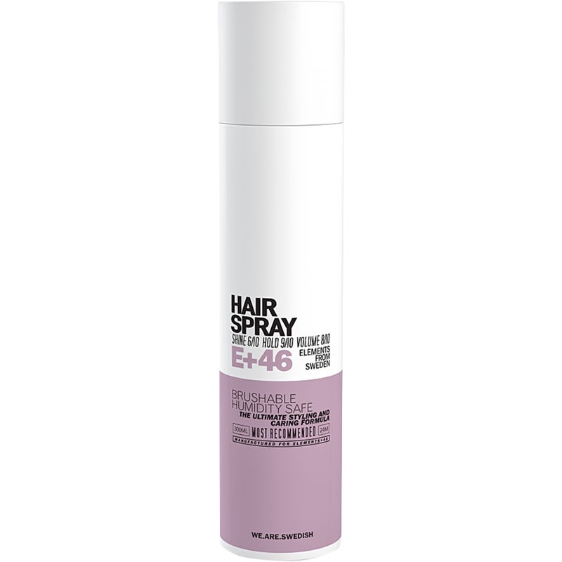 E+46 HAIR SPRAY 300ml, Hårspray med glans - Hairsale.se