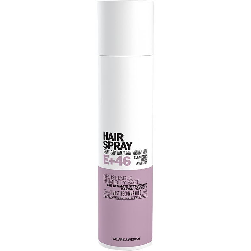 E+46 HAIR SPRAY 300ml, Hrspray med glans - Hairsale.se