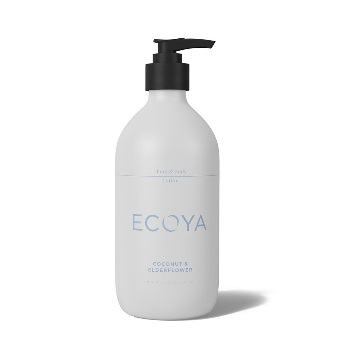 Ecoya Hand & Body Lotion, Coconut & Elderflower, 450ml - Hairsale.se