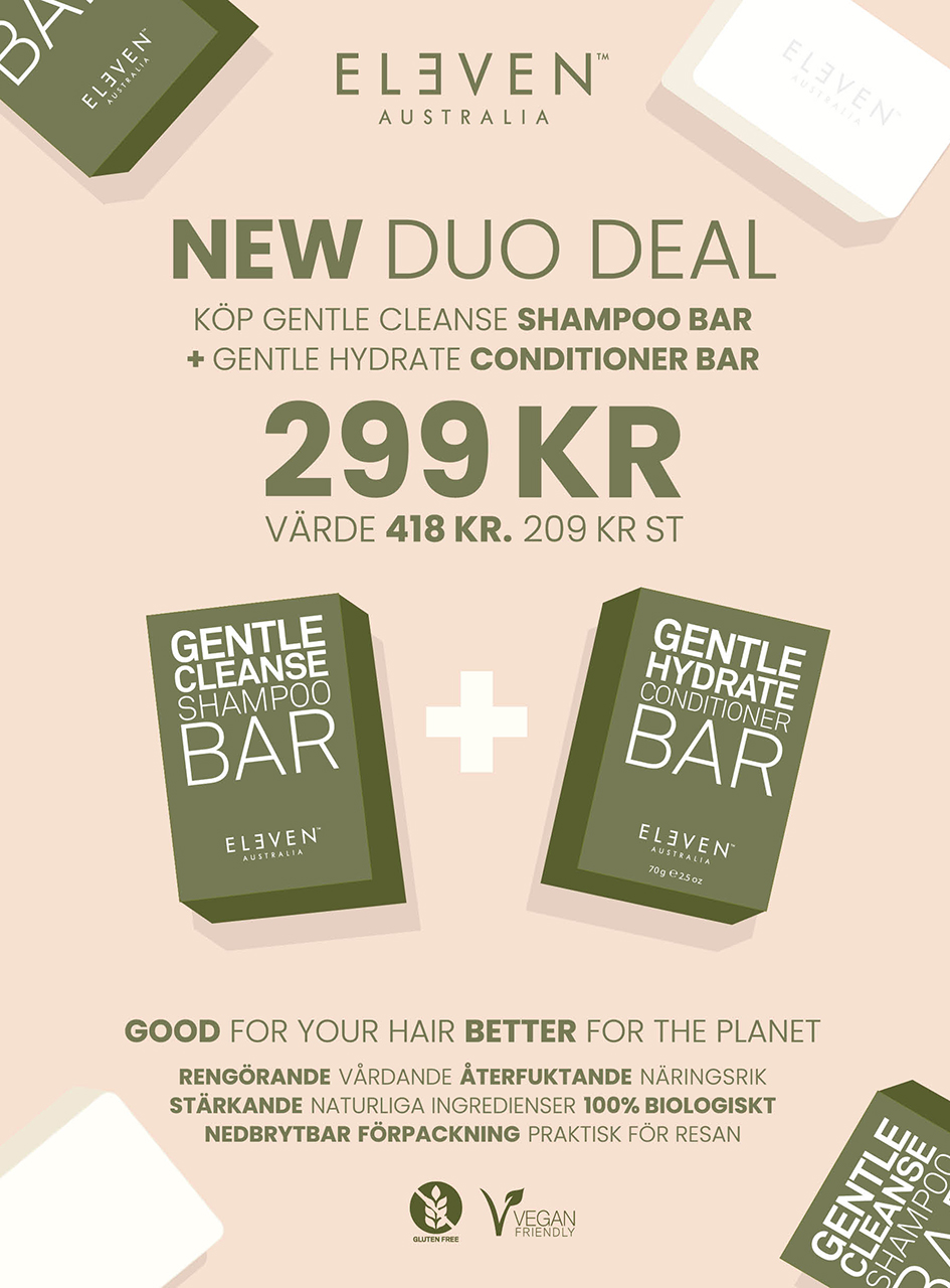 Eleven Australia Gentle Shampoo Bar + Conditioner Bar DUO - Hairsale.se